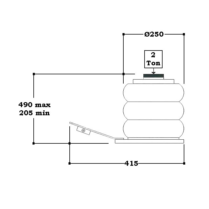 Cric boudins CE-1203